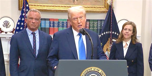 A strange Presidential autism news conference