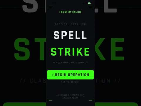 Spell Strike Game Demo Talk through