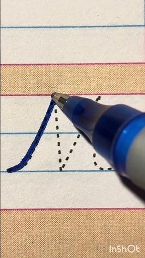 Uppercase M in Cursive ✍️ #ASMR #CursiveCalm