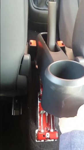 VW UP Hand/Parking Brake Adjustment Location