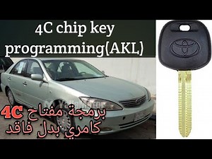 camry 2003-2006 key programming|with orange5 programmer|tango key programmer برمجة مفتاح كامري ضايع