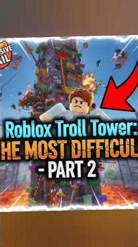 EXPLOSIVE FAIL! 😡 This Roblox Troll Tower Was IMPOSSIBLE... (Part 2) #roblox #viral #agstud #gaming