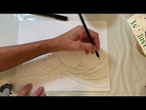 Hokusai's Great Wave With Mrs. Masiello!