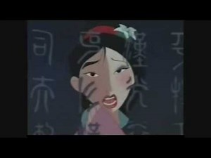 Tess sings - Mulan - Reflection (French)