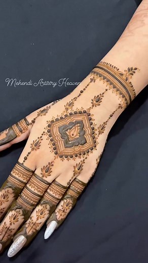 mehendi tutorial — সহজ আপুরা মেহেন্দি ডিজাইন