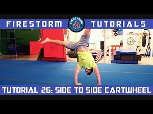 Tumbling Tutorial 26: Side to Side Cartwheel