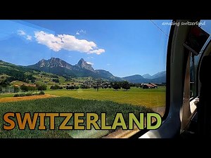 This is the Gotthard panorama express, a magical Swiss train that will take your breath away !