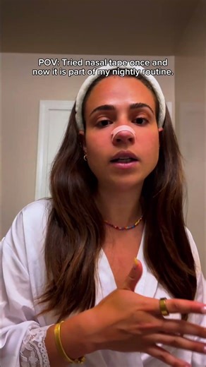Nasal strips and the benefits you actually feel 😴✨