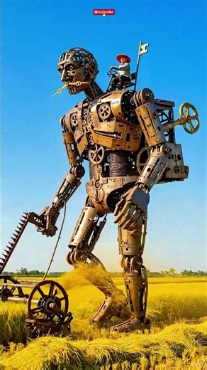 Could this retro-futuristic clockwork titan