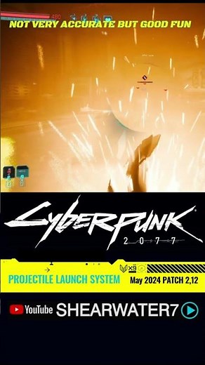 CYBERPUNK PROJECTILE LAUNCH SYSTEM WITH DOOMLAUNCHER