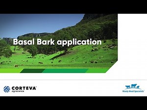 Application Technique - Basal Bark
