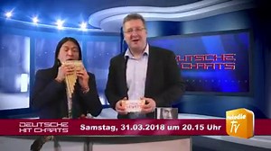 Don‘t miss. Deutsche Hit Charts with special guest Leo in the studio with Jens Seidler 😎 Sat. 31st March 2018 on Melodie Express TV 🙏🏼🙏🏼🙏🏼 | Leo Rojas