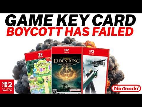 Nintendo Game Key Card Boycott Has FAILED!!!