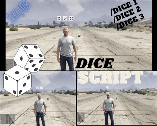 Fivem Dice Roll Script | /roll 2 2 | Esx/qb-core Ready, Easy Install | Fivem Script - Etsy