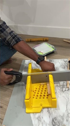 Miter box with Handsaw | Diy wood cutting #magiccraftworks