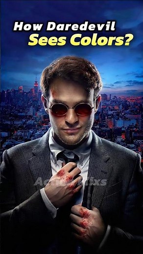 How Daredevil Senses Colors Without Sight | Marvel’s Unique Superpower Explained #shorts