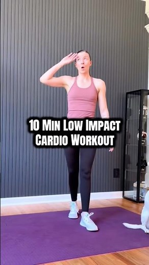 10 Min Quick Low Impact Cardio Workout at Home