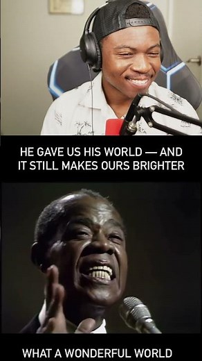 I Was BLOWN AWAY 😭 | First Time Reacting to Louis Armstrong – What A Wonderful World