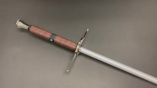 COMING SOON!! www.SaberForge.com THE KNIGHT VALIENT Here’s a behind the scenes look at a new European style Eco saber coming this week. We took your feedback on the original Knight Errant and added a period accurate pommel, changed the silver anodized finish to chrome, deepened the blade socket to 4 inches, and made a ring style cross guard. Stay tuned for the release! | Saberforge