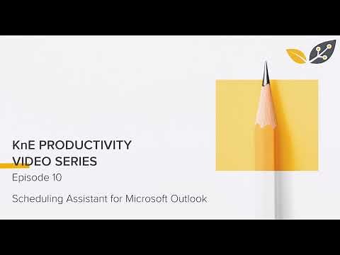 Episode 10: Scheduling Assistant in Outlook