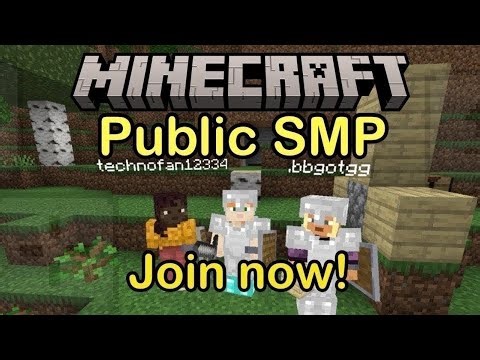 Minecraft Public Smp Live | 24/7 Public Server | Java + Pe | #minecraftlive