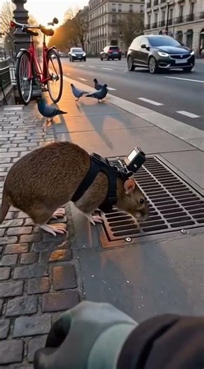 POV: A Rat Exploring the Sewers Under Paris 🐀