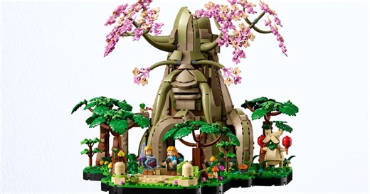 Legend of Zelda Great Deku Tree Lego set officially revealed by Nintendo