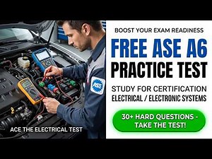 2026 ASE A6 Practice Test | Electrical and Electronic Systems Certification Exam Study Guide