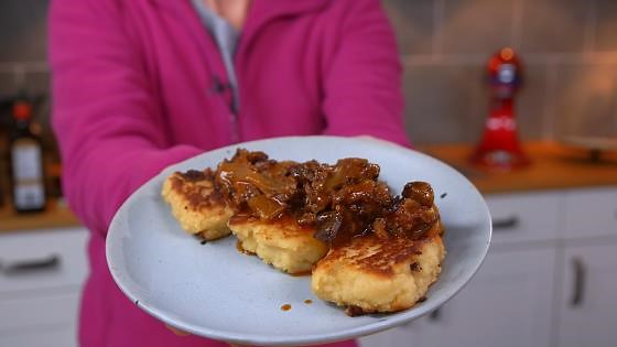 My mom's pepper beef with Roman gnocchi recipe