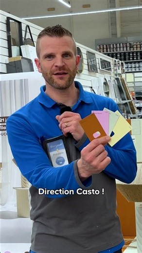 Maison Paloma x Castorama : inspiration peinture à la machine à teinter 💜💛