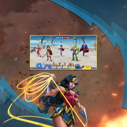 The superheroes have assembled, and need you to lead them to victory. | DC Worlds Collide