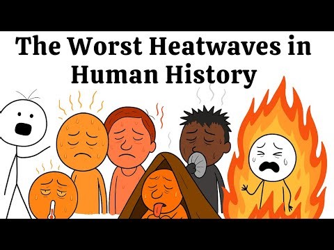 The Worst Heatwaves in Human History | Midnight Archive | stickman history
