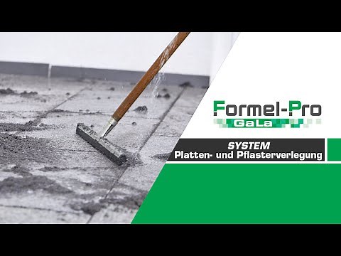 Formel-Pro GaLa Pflasterfugenmörtel 1K mit Drainagemörtel