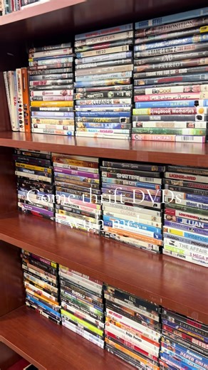 Let’s look through some DVDs at the thrift store! #physicalmedia #dvd #dvdcollection #thrifted #thriftfinds