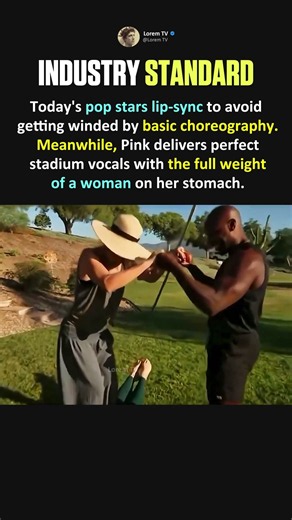 Pink Sang Live While Doing This