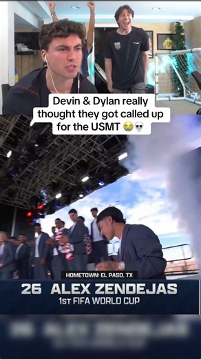 Devin and Dylan really thought they got called up for the USMT