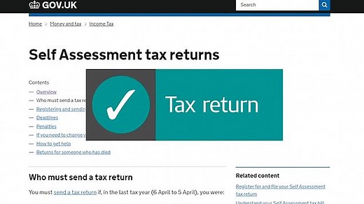 HM Revenue and Customs: My first Self Assessment tax return