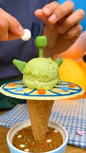 4.1K views | Flying Saucer Martian Ice Cream! Beam me up a scoop  | Chefclub GruB | Facebook