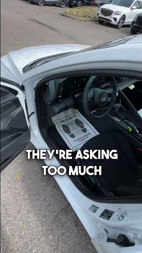 2026 Hyundai Elantra SEL Sport Window Sticker