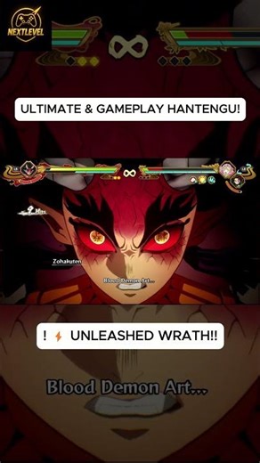 💀 The Rage of Emotions! | Hantengu Ultimate Move | Demon Slayer #Shorts #demonslayer #kimetsunoyaiba