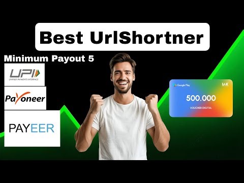 Best UrlShortner with 5 Dollar Minimum Payout #urlshortner