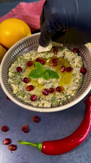 Arabischer Auberginen-Dip-Rezept | Leckere und gesunde Veggie-Dips