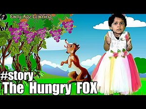 The Fox and the Grapes Story for Kids | Fox and grapes english story for nursery | Story Telling