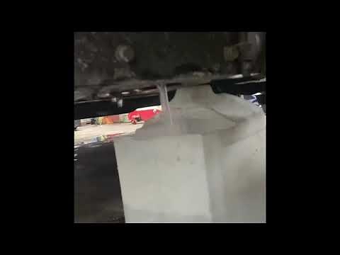 Volvo DEF tank level sensor replacement process.