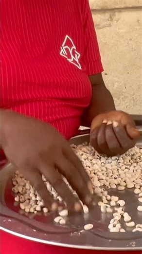Beans Sorting In An African Home | Food Making Process