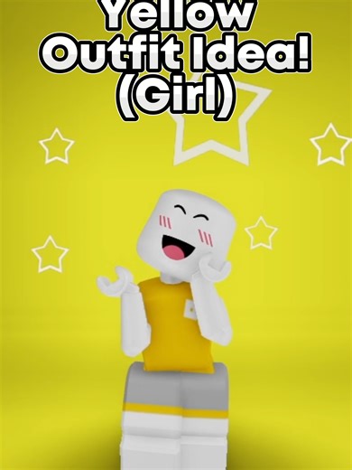 0 Robux Yellow Outfit Ideas on Roblox