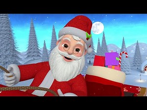 Jingle Bells with Lyrics | Christmas Song Nursery Rhymes | KiddiesTV
