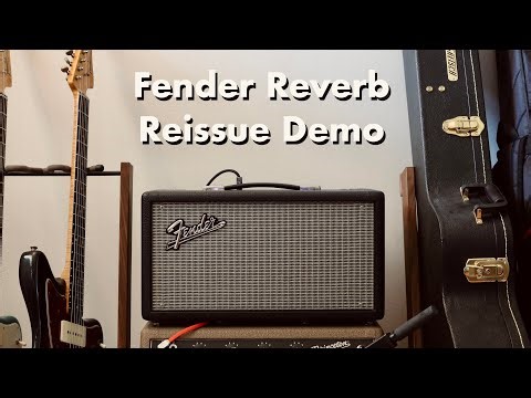Fender Reverb Unit Demo - No Talking