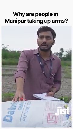 918K views · 9.9K reactions | The Manipuri man explained why weapons are being used in Manipur violence. Reporter & Producer: Mukul Singh Chauhan DOP: Harun Habeebulla Editor: Veeraj Babbar #manipur #manipurviolence #news #india | Jist | Facebook