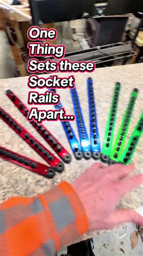 Thes socket rails are an awesome upgrade to an old design. ##SocketSet##Sockets##toolorganization##tools##mechanictools